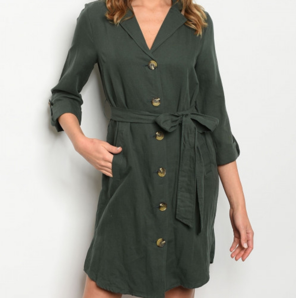 Green Pf dress